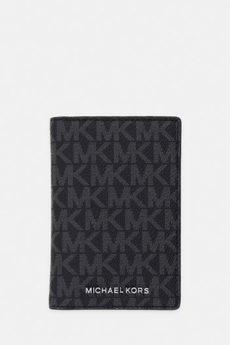 Michael Kors etui na karty męskie czarne 39S6LHDF0B