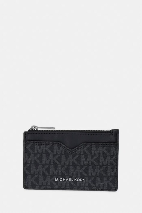 Michael Kors Portfel męski z imitacji skóry czarny 39S6LHDD5B