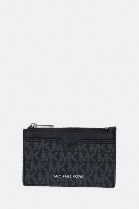 Michael Kors Portfel męski z imitacji skóry czarny 39S6LHDD5B