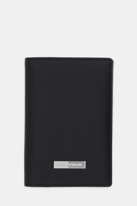 Karl Lagerfeld etui na paszport IKON kolor czarny B1W32003