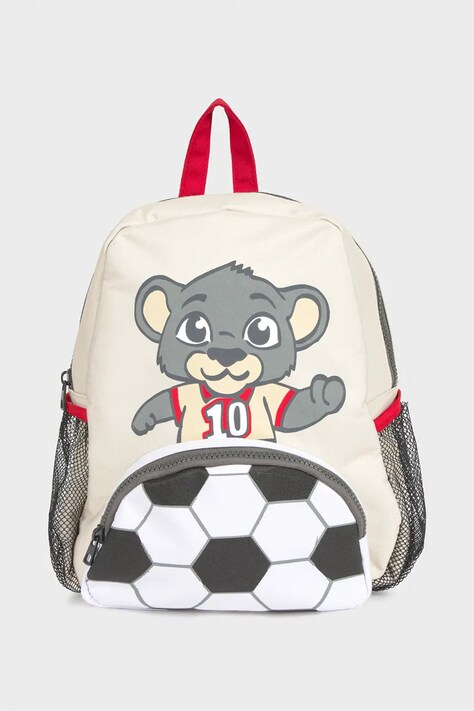 Mayoral plecak dziecięcy kolor beżowy mały wzorzysty 10157