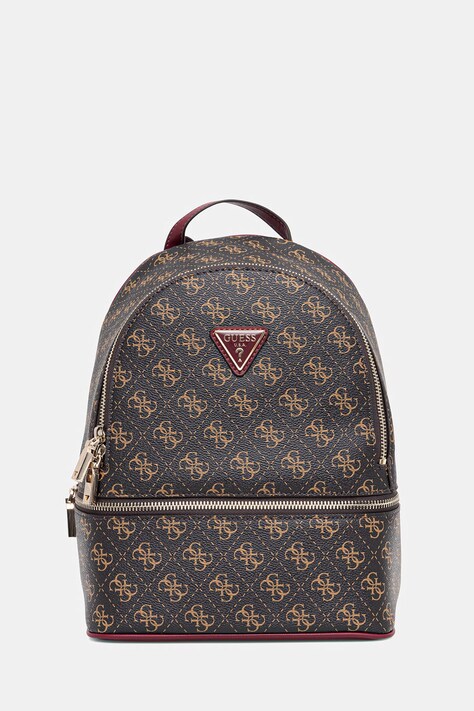 Σακίδιο πλάτης Guess FOLLIE χρώμα: καφέ, TWLQ96 76032