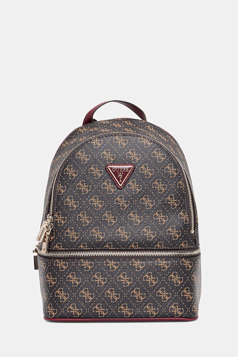 Σακίδιο πλάτης Guess FOLLIE χρώμα: καφέ, TWLQ96 76032