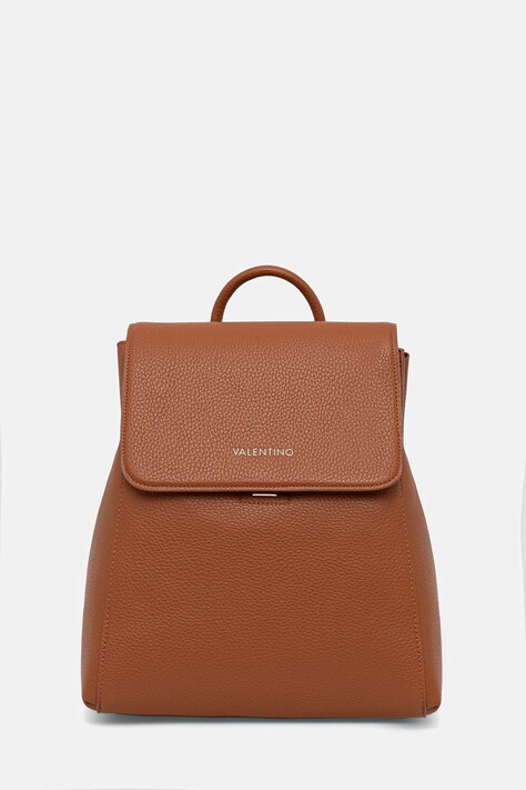 Valentino Bags plecak FALL RE damski kolor brązowy mały gładki VBS9EG20