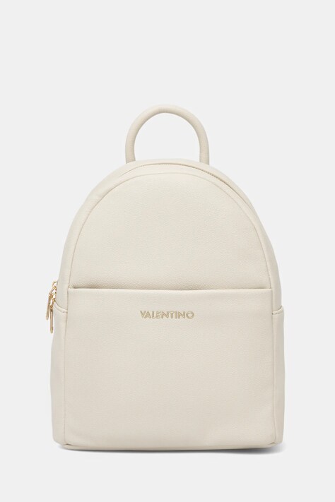Valentino Bags plecak DORIS RE damski kolor beżowy mały gładki VBS9ON20