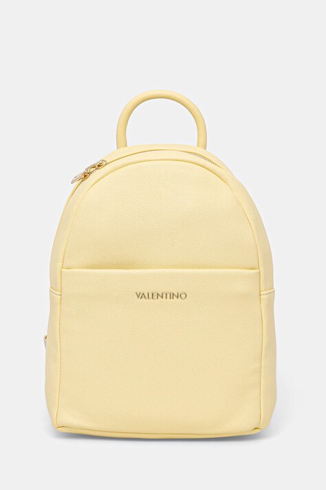 Valentino Bags plecak DORIS RE damski kolor żółty mały gładki VBS9ON20