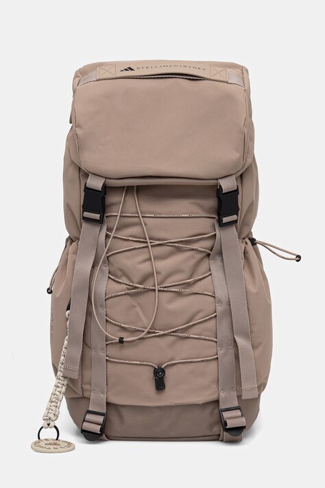 Nahrbtnik adidas by Stella McCartney ženski, rjava barva, KC4218