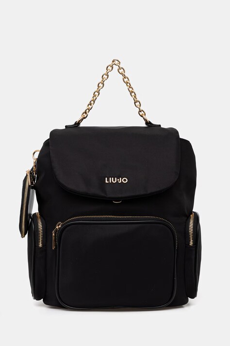 Liu Jo plecak damski kolor czarny mały AA6174 T382A