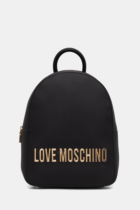 Love Moschino plecak damski kolor czarny mały gładki JC4193PP1OKD0000