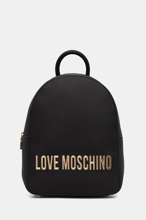Love Moschino plecak damski kolor czarny mały gładki JC4193PP1OKD0000