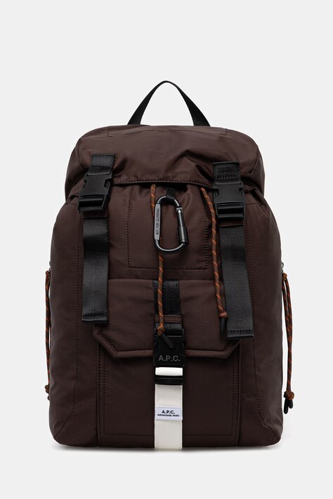 A.P.C. Sac a Dos Trek plecak damski brązowy PAAGS.H62220