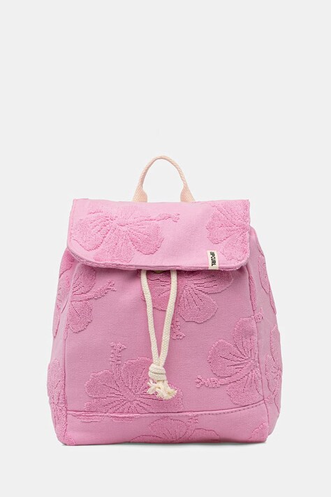 Rip Curl plecak damski bawełniany MIXED TERRY różowy 04VWBA