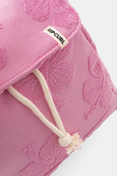 Rip Curl plecak damski bawełniany MIXED TERRY różowy 04VWBA