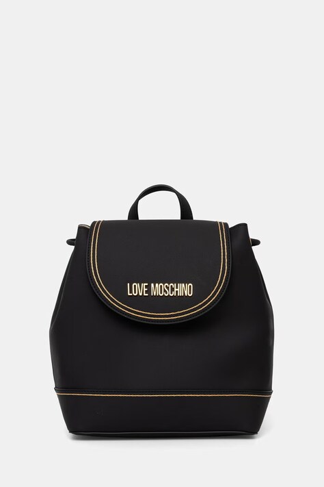 Love Moschino plecak damski z imitacji skóry czarny JC4257PP0OKF0000