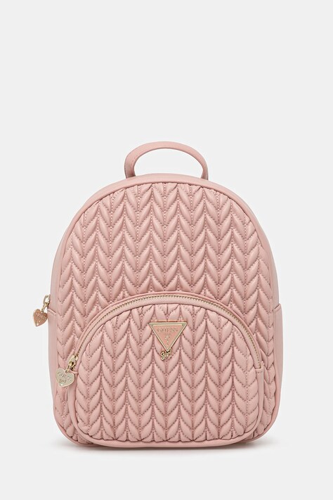 Guess plecak dziecięcy kolor różowy mały gładki J5YZ10 WHEG0