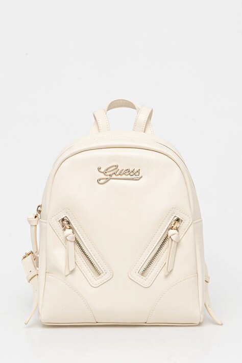 Guess plecak dziecięcy kolor beżowy mały gładki J6RZ04 WH8M0
