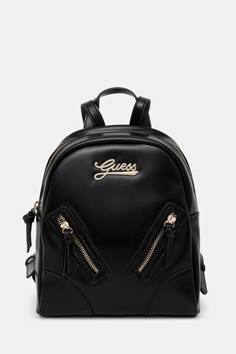 Guess plecak dziecięcy kolor czarny mały gładki J6RZ04 WH8M0