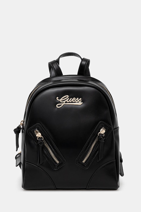 Guess plecak dziecięcy kolor czarny mały gładki J6RZ04 WH8M0
