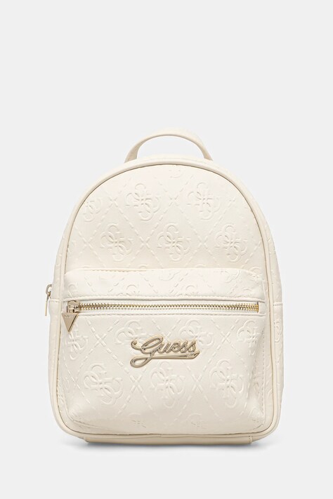 Guess plecak dziecięcy kolor beżowy mały gładki J6RZ16 WGT10