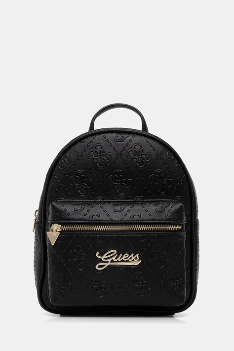 Guess plecak dziecięcy kolor czarny mały gładki J6RZ16 WGT10