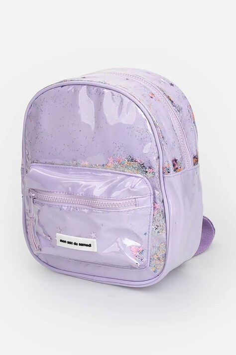 Coccodrillo ruksak detský fialový ACCESSORIES