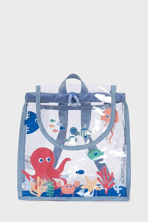 Dječji ruksak Mayoral Newborn boja: plava, mali, s uzorkom, 9088