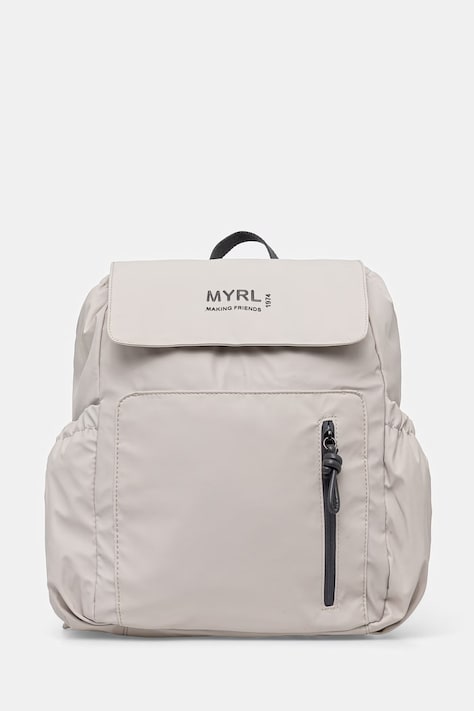 Mayoral Newborn plecak z przewijakiem niemowlęcym kolor szary duży gładki 19090