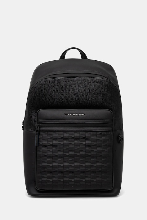 Tommy Hilfiger plecak męski kolor czarny duży gładki AM0AM13982