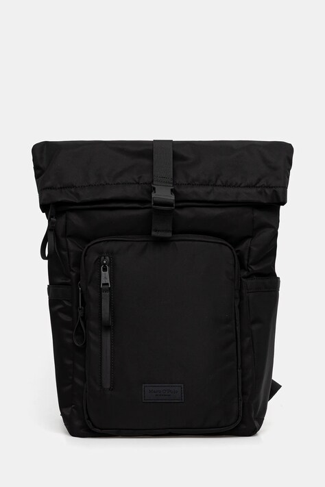 Marc O'Polo plecak męski kolor czarny duży gładki 5000009092