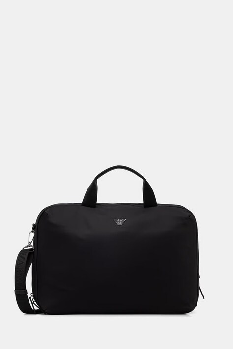 Emporio Armani torba na laptopa męska czarna EM004501 AF13454