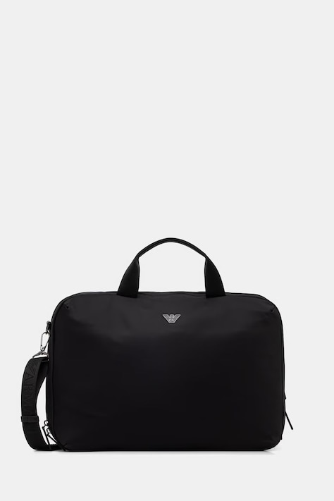 Emporio Armani torba na laptopa męska czarna EM004501 AF13454