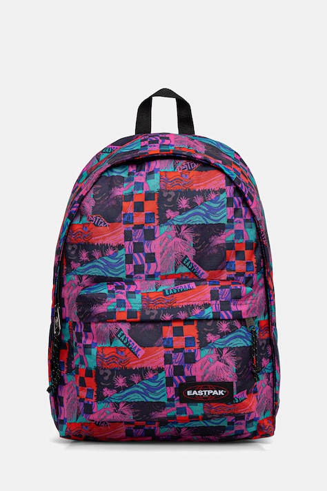 Eastpak plecak OUT OF OFFICE kolor fioletowy duży wzorzysty EK0007673Z51