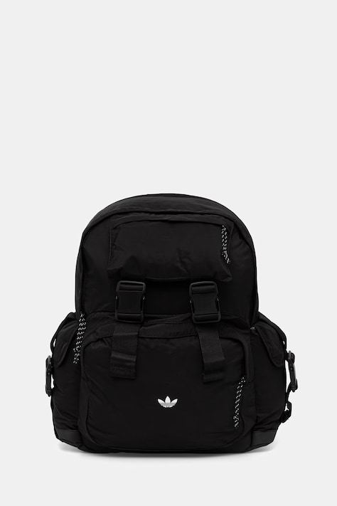adidas Originals plecak kolor czarny duży z nadrukiem KE2727