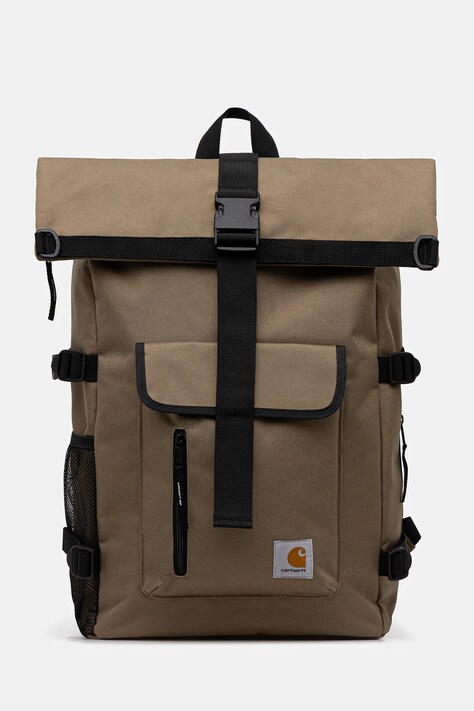 Ruksak Carhartt WIP Philis Backpack zelená farba, veľký, jednofarebná, I031575.E5XX