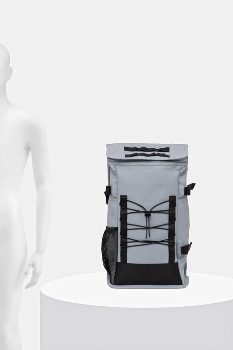 Rains plecak 14340 Trail Mountaineer Bag W3 kolor szary duży gładki 14340