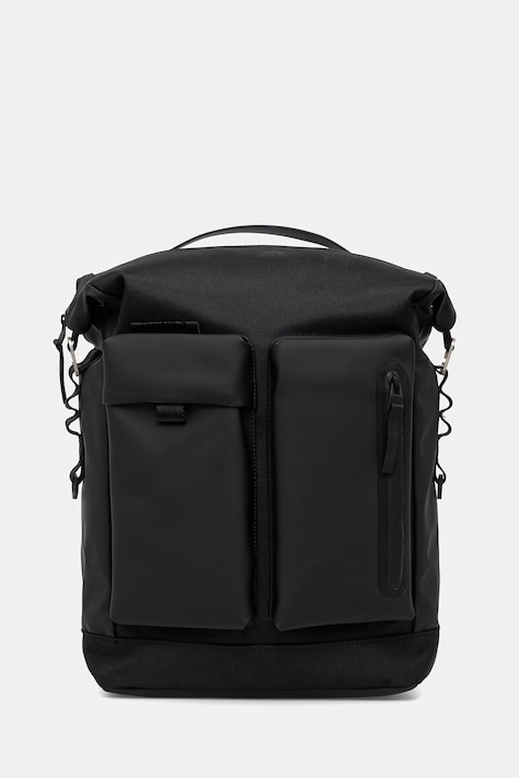 Rains plecak 12960 Otaru Backpack W3 kolor czarny duży gładki 12960