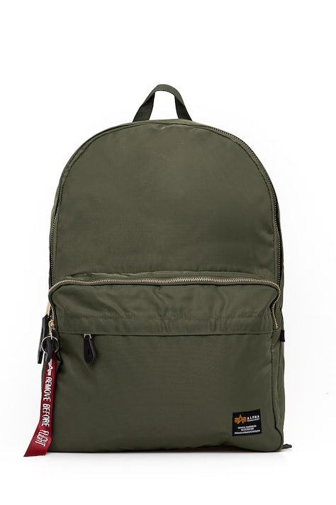 Alpha Industries plecak Crew Backpack kolor zielony duży gładki 156940