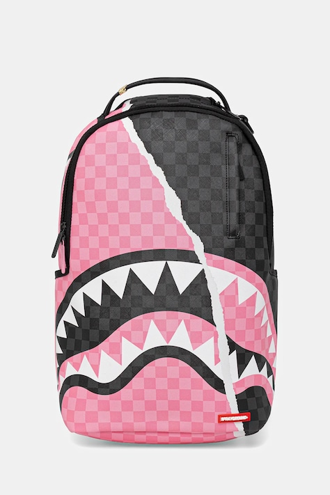 Sprayground plecak kolor różowy duży z nadrukiem 910B7692NSZ