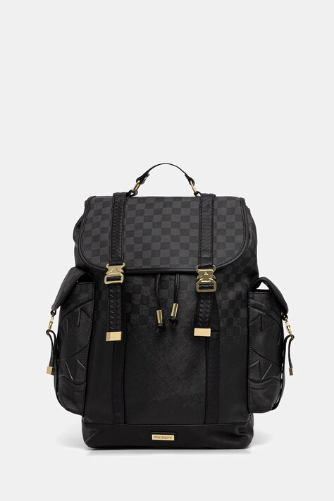 Sprayground plecak kolor czarny duży z nadrukiem 910B8279NSZ