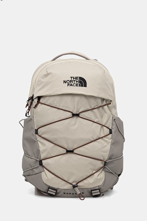 The North Face plecak BOREALIS kolor beżowy duży z aplikacją NF0A52SENK51