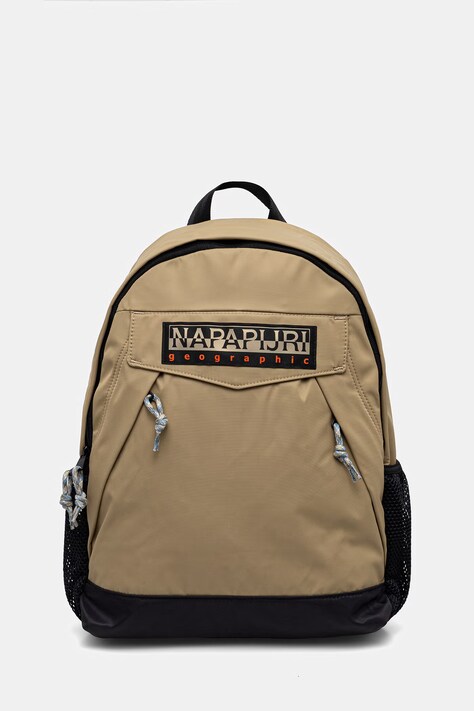 Napapijri plecak OLINA kolor beżowy duży gładki NP0A4HM2N2D1