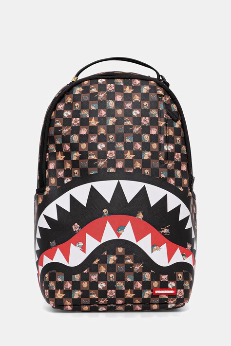 Sprayground plecak szkolny damski z imitacji skóry czarny 910B8768NSZ