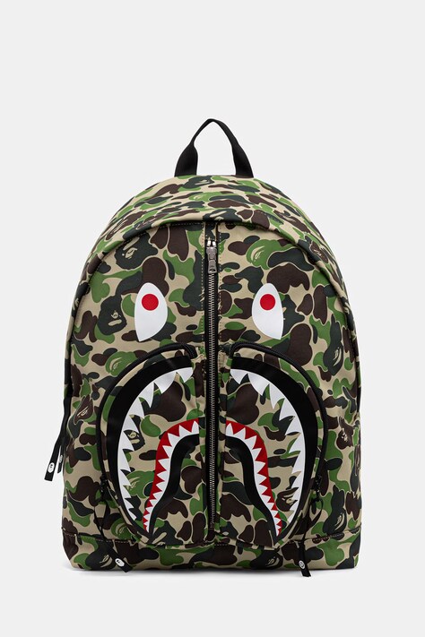 A Bathing Ape Camo Shark plecak zielony 0ZXBGM002891Q