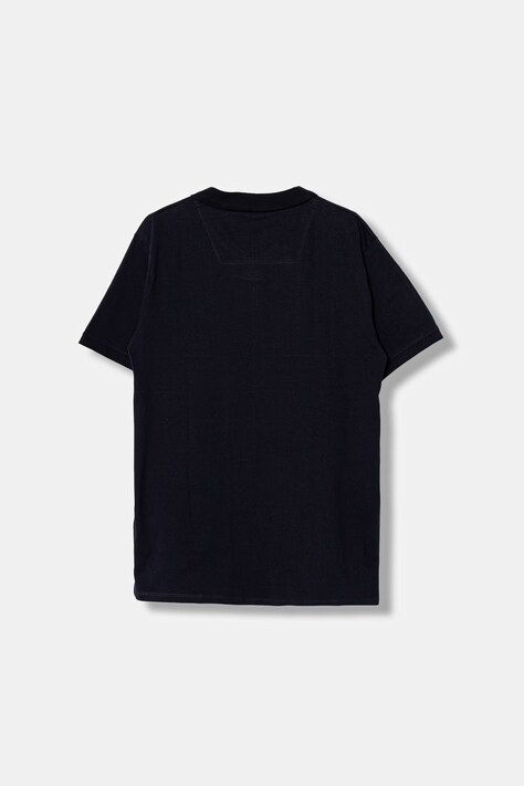 Guess polo bawełniane dziecięce kolor granatowy z aplikacją L6RP03 K8HM4