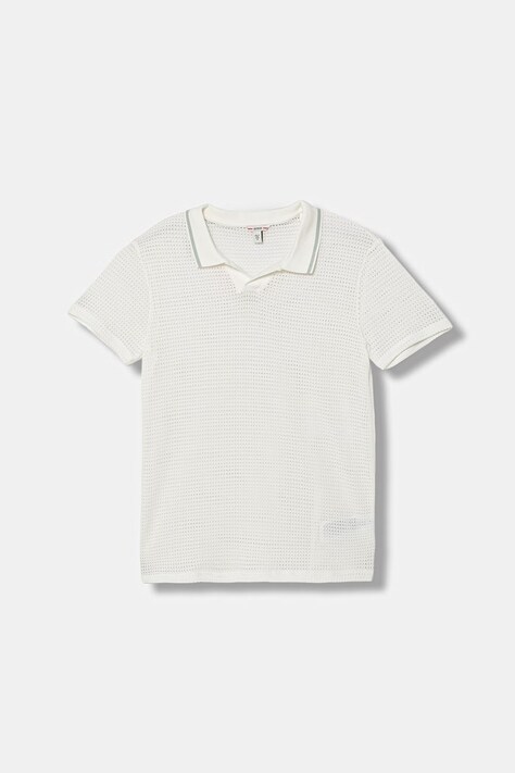 Παιδικό πουκάμισο πόλο Guess χρώμα: άσπρο, L6GP08 KG520