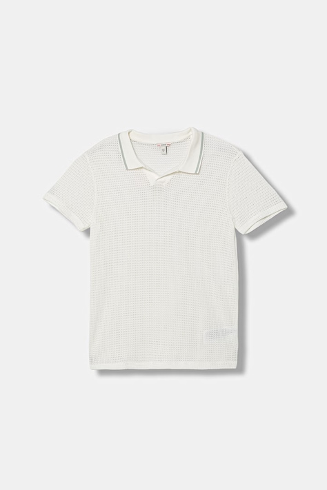 Παιδικό πουκάμισο πόλο Guess χρώμα: άσπρο, L6GP08 KG520