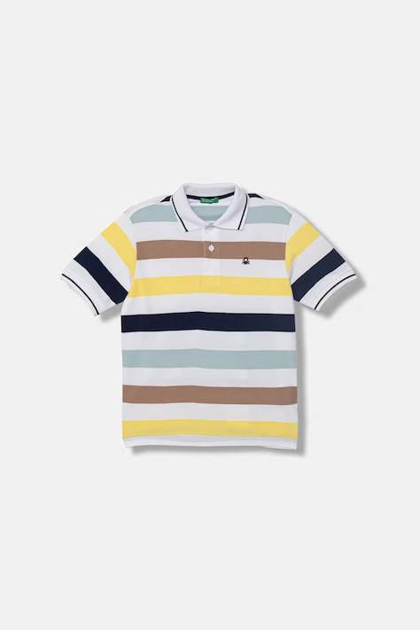 United Colors of Benetton πόλο Παιδικό βαμβακερό πολύχρωμο 37JJC3023
