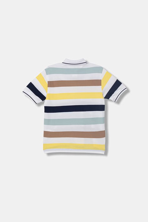 United Colors of Benetton поло дитяче бавовняне — SS26-POB03I, барвистий — фото 2