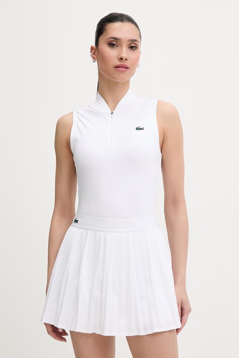 Lacoste top damski biały PF0202