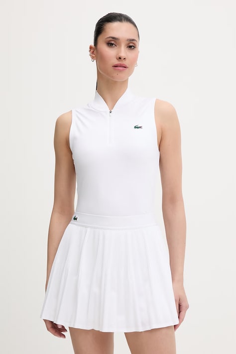 Lacoste top damski biały PF0202